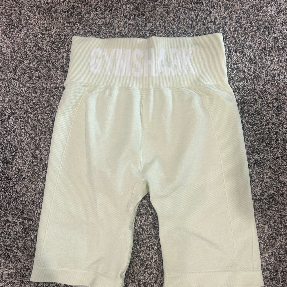 Gymshark Mint Green spandex Shorts